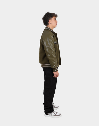 Green Bomber Jacket