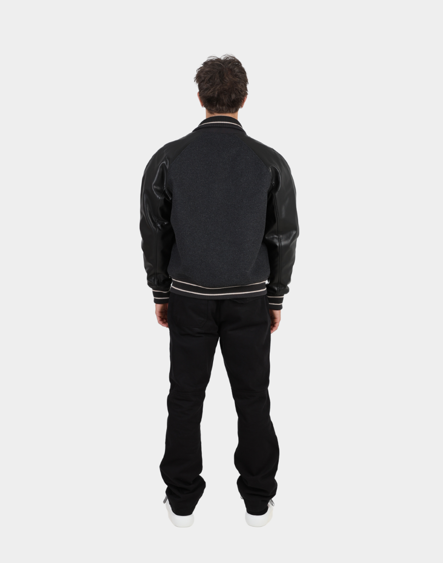 Black Bomber Jacket