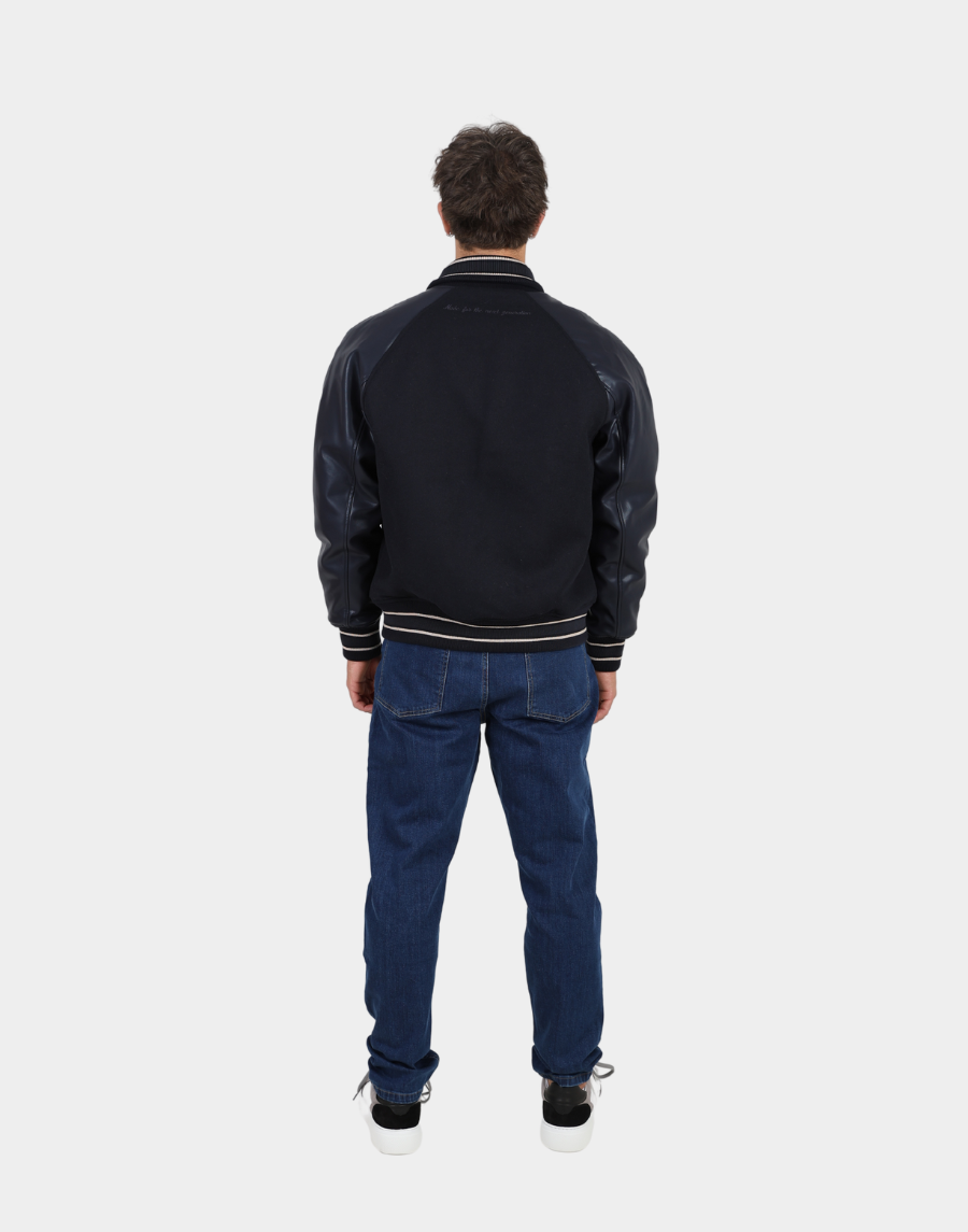 Blue Bomber Jacket