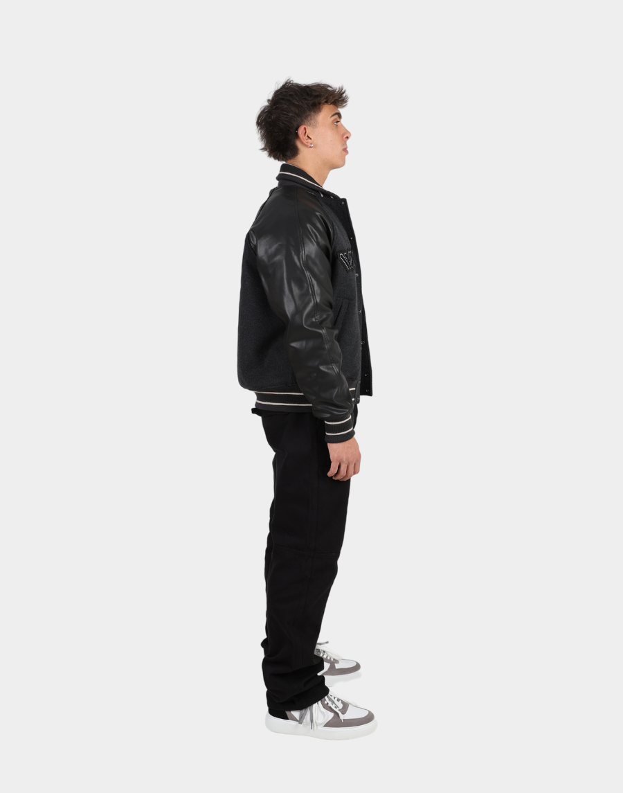 Black Bomber Jacket
