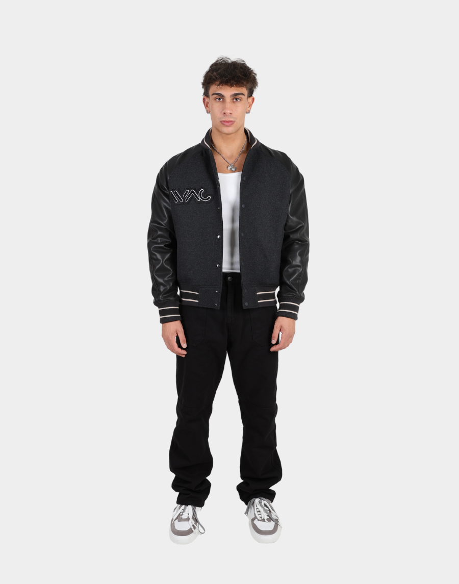 Black Bomber Jacket