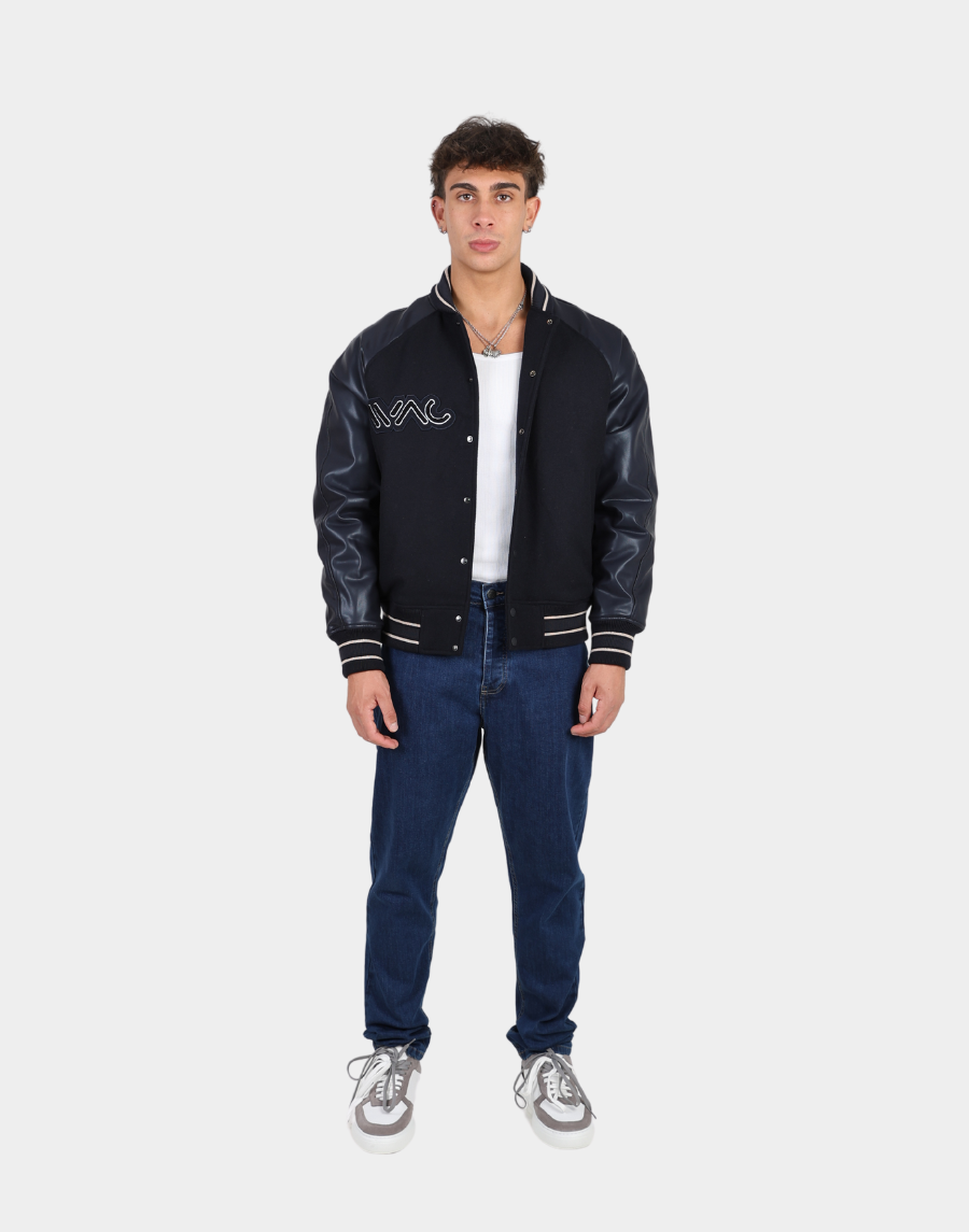 Blue Bomber Jacket