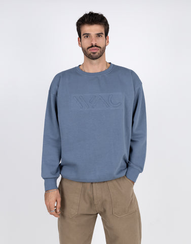 Embossed sweatshirt