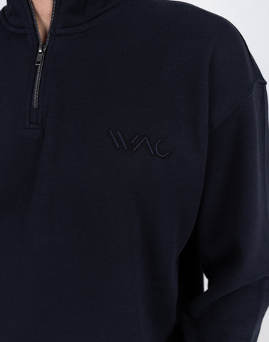 Half-zip sweatshirt