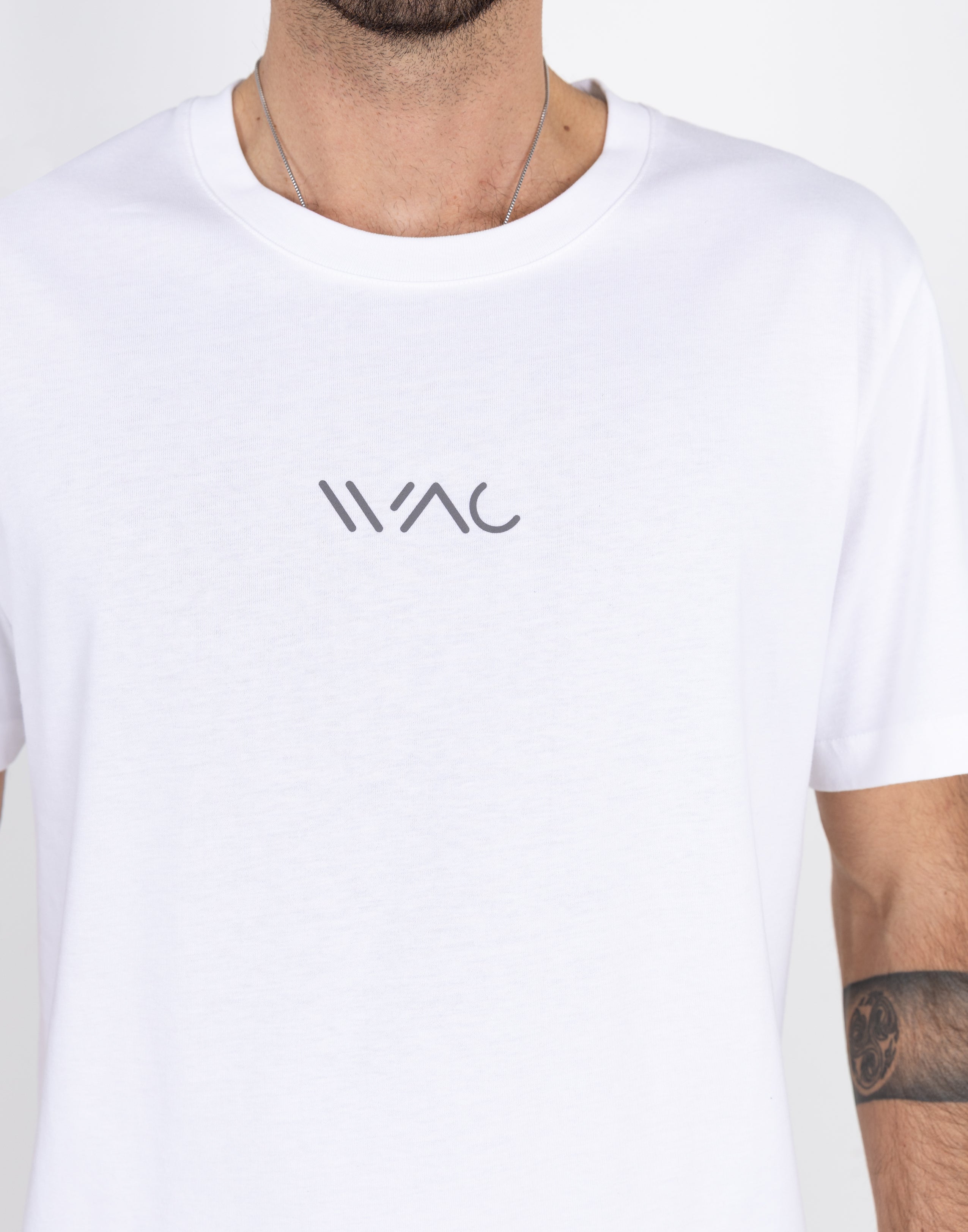 White Basic Tee