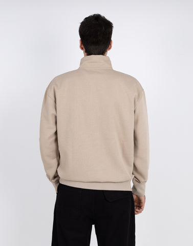 Half-zip sweatshirt