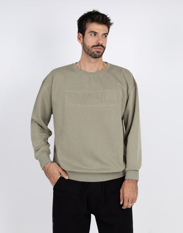 Embossed sweatshirt