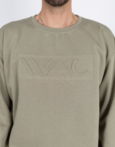 Embossed sweatshirt