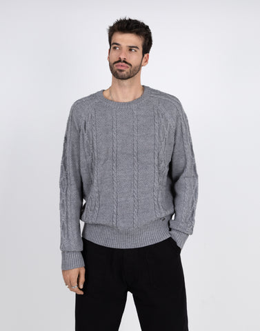 Grey knit