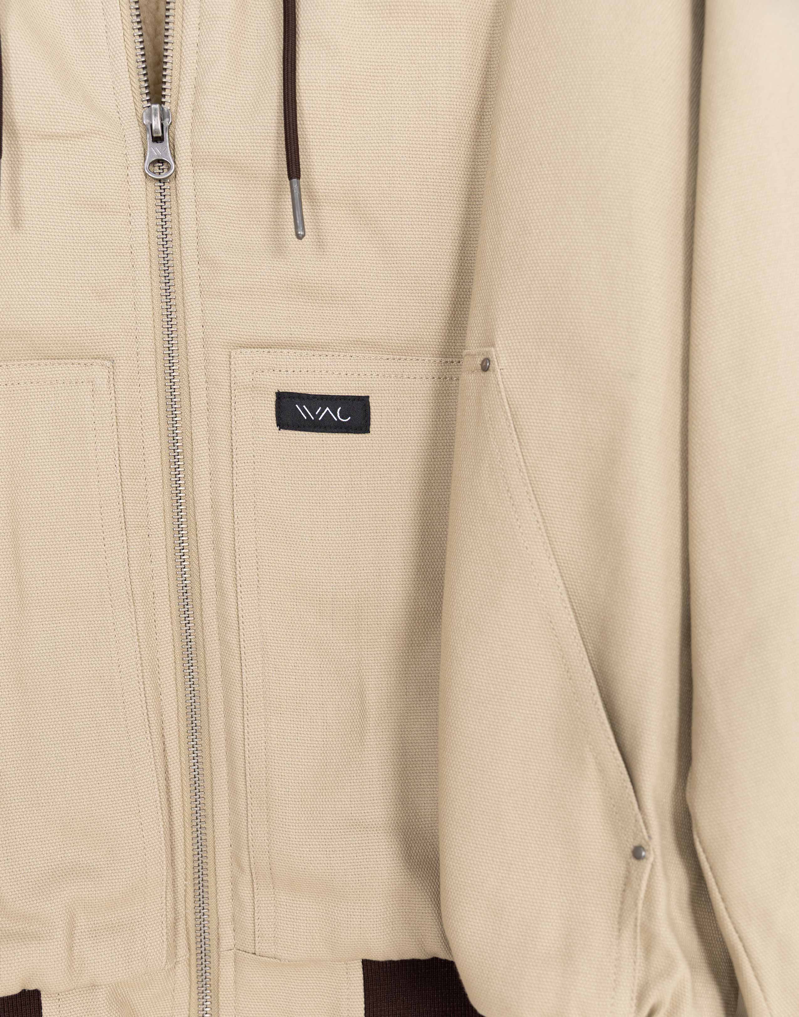 Beige Workwear Jacket