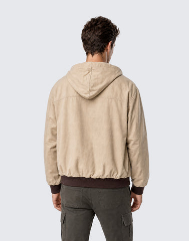 Beige Workwear Jacket