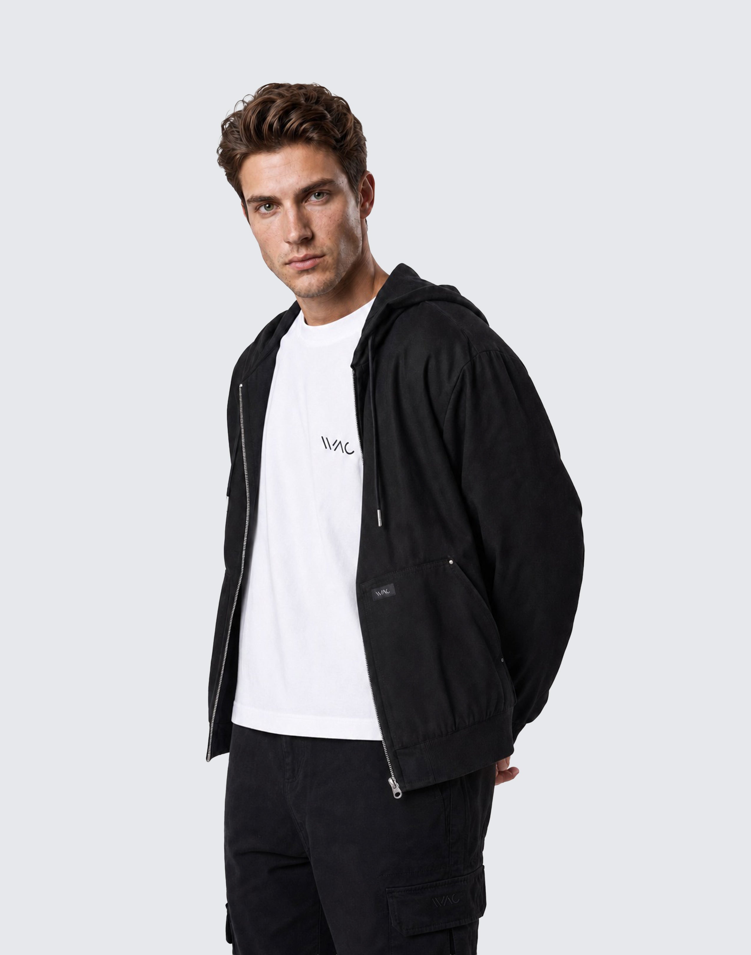 Black Workwear Jacket