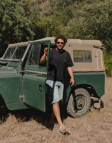 Black Adventure Tee