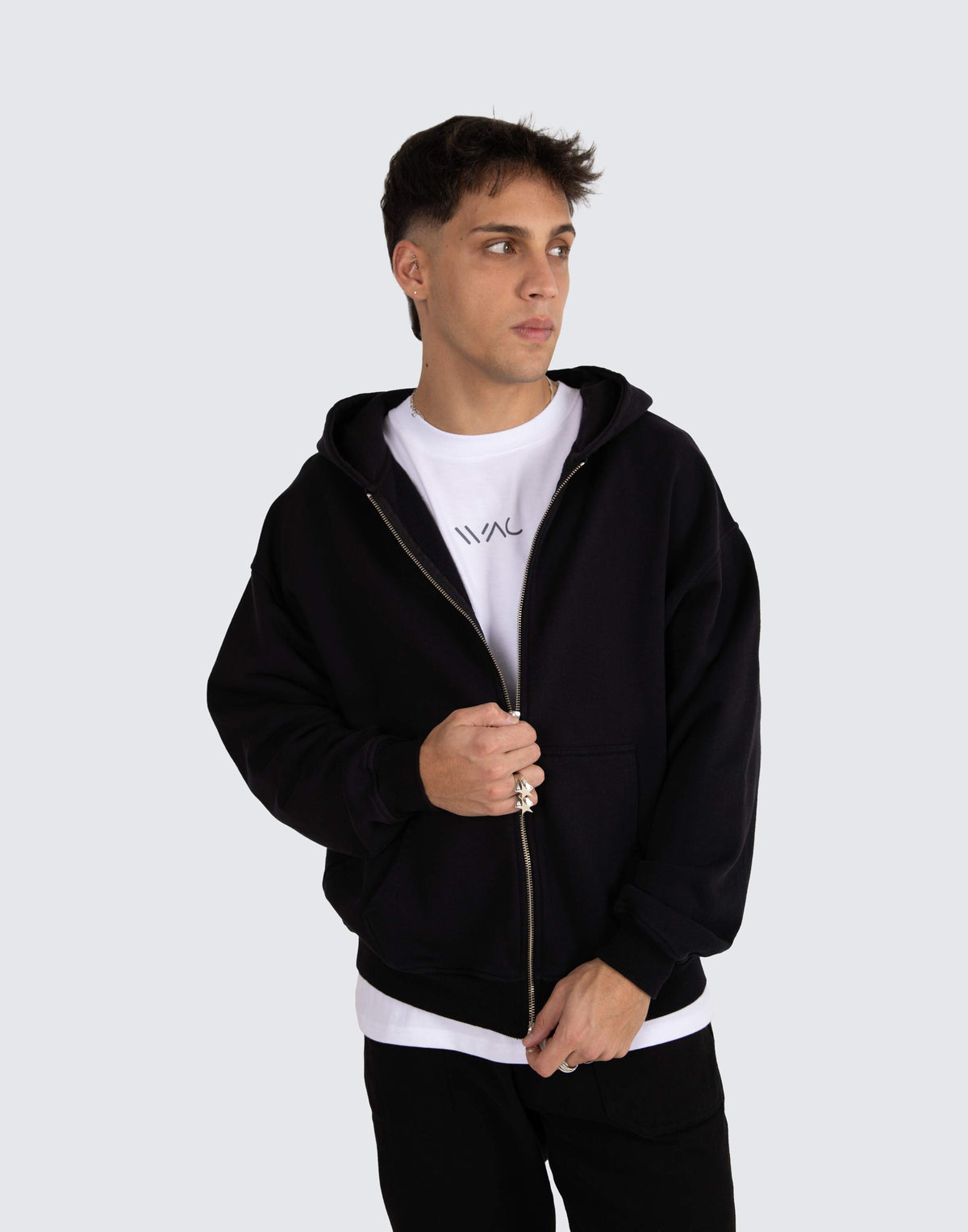 Oversize Zip Jacket