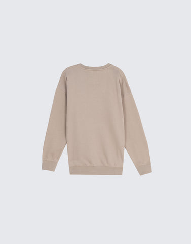 Embossed sweatshirt
