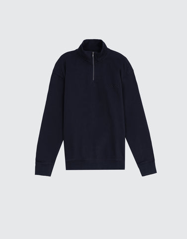 Half-zip sweatshirt