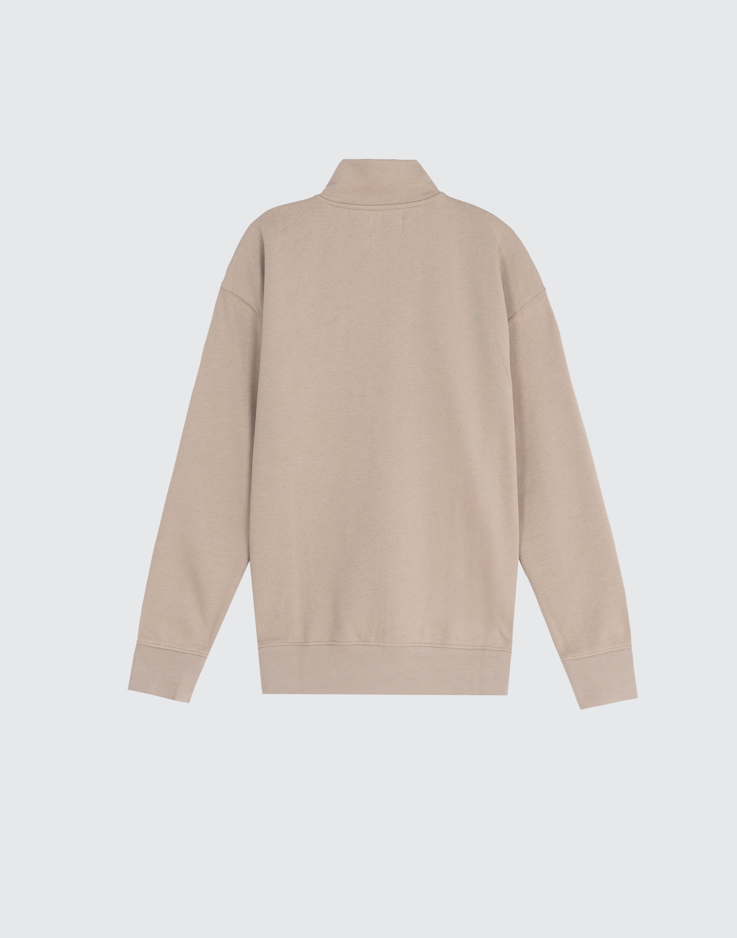 Half-zip sweatshirt
