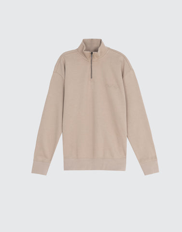 Half-zip sweatshirt