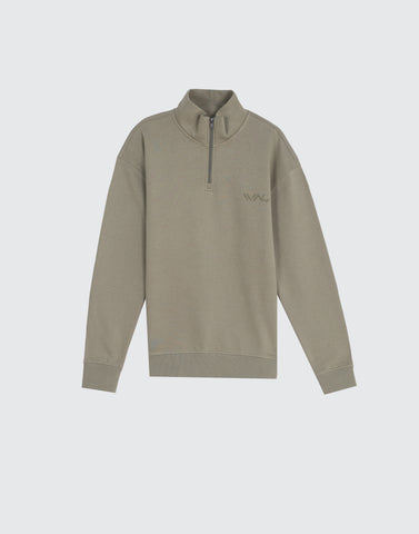 Half-zip sweatshirt