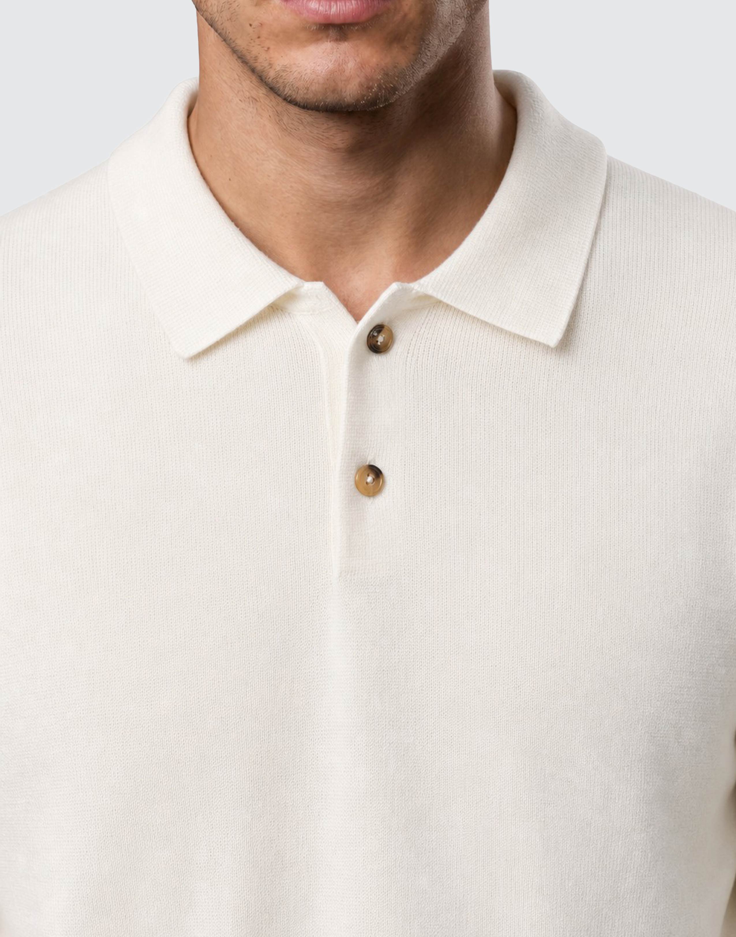 White Soft Polo