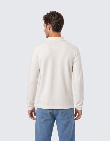 White Soft Polo