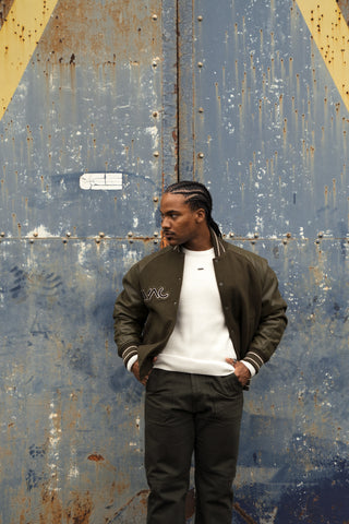 Green Bomber Jacket