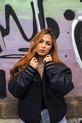 Blue Bomber Jacket